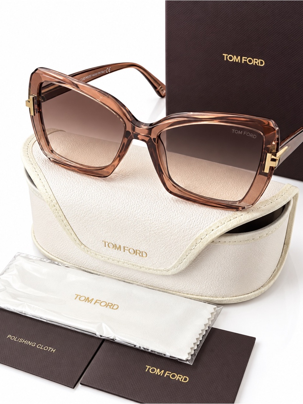 Tom Ford Gia  Butterfly Sunglasses - Picture 4 of 4